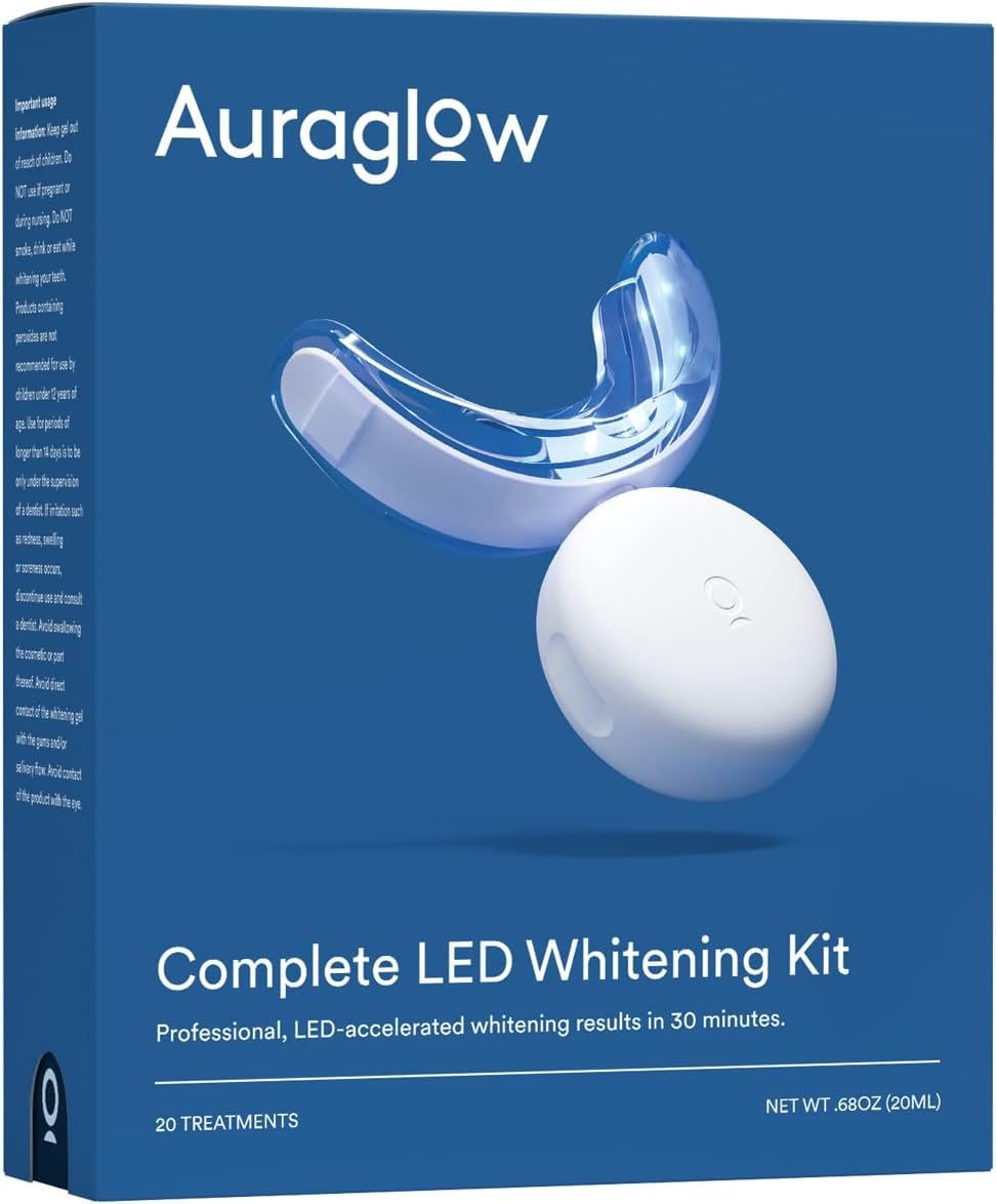 Auraglow Teeth Whitening Kit  44% Gel Syringe Refill Pack