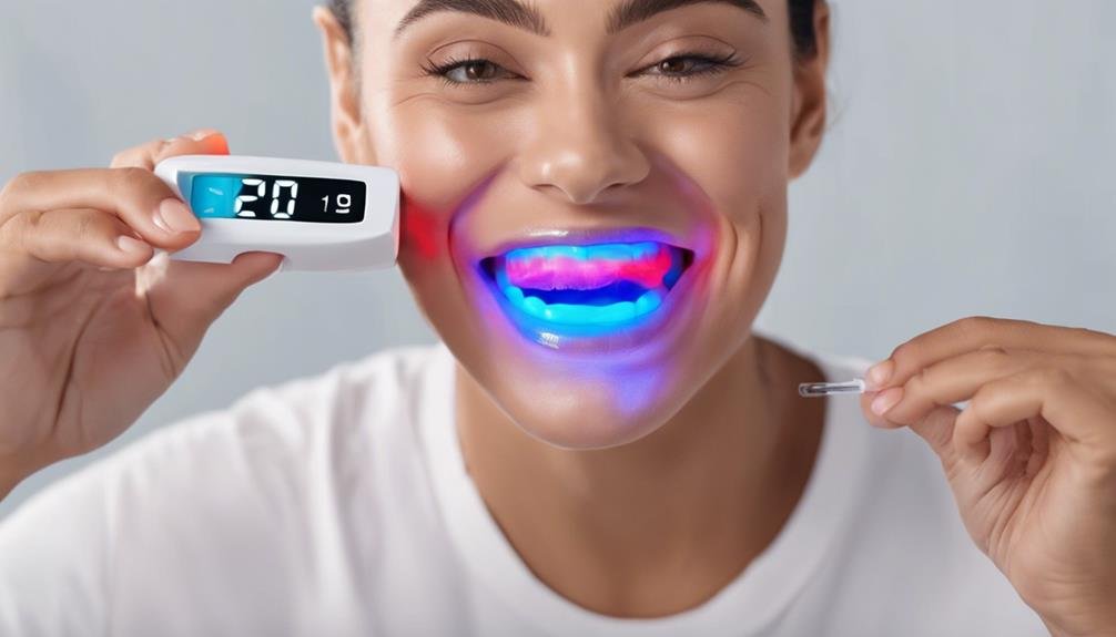 brighten teeth with leds
