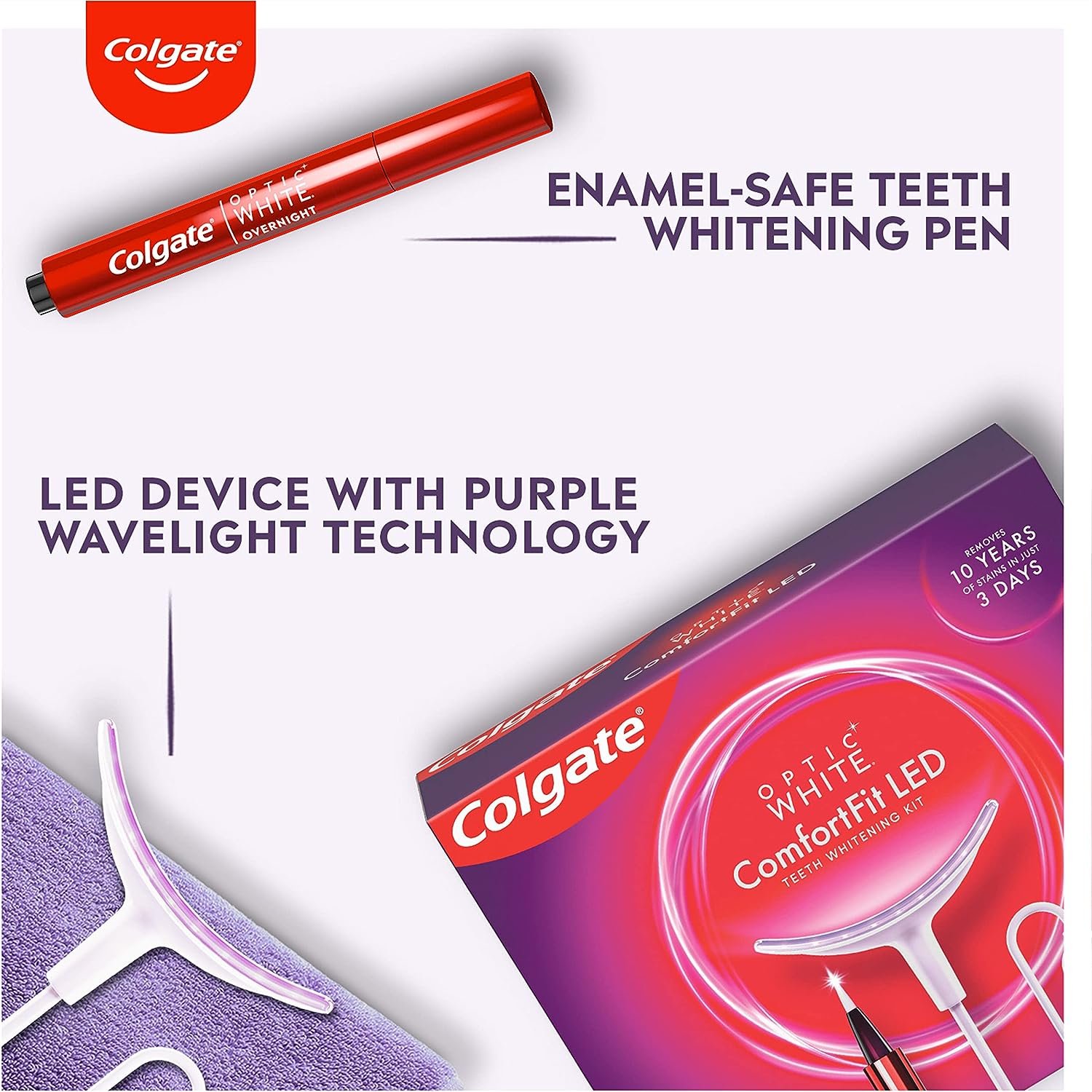 Colgate Optic White Comfortfit Teeth Whitening Kit Review Get Teeth Whitener 