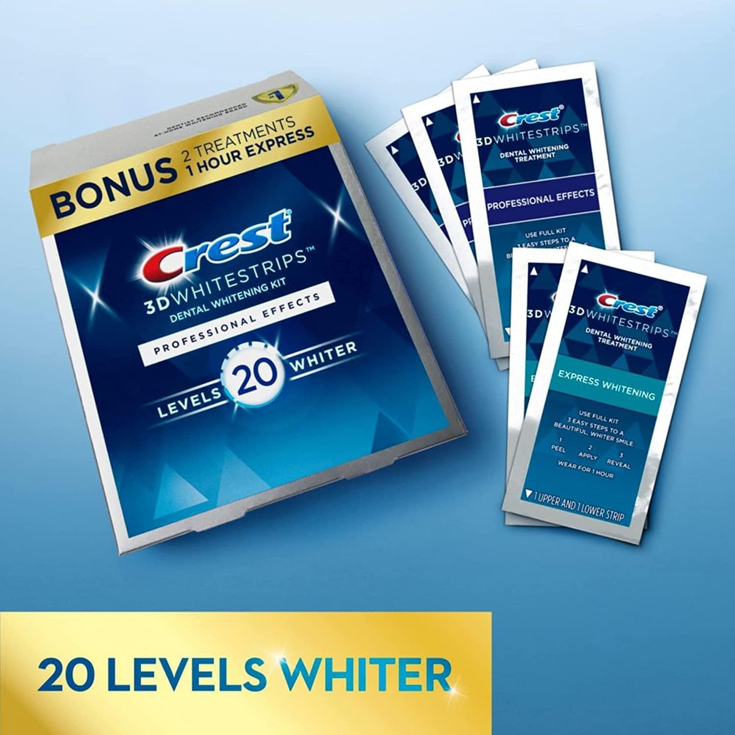 Crest 3D White Professional Effects Teeth Whitening Kit