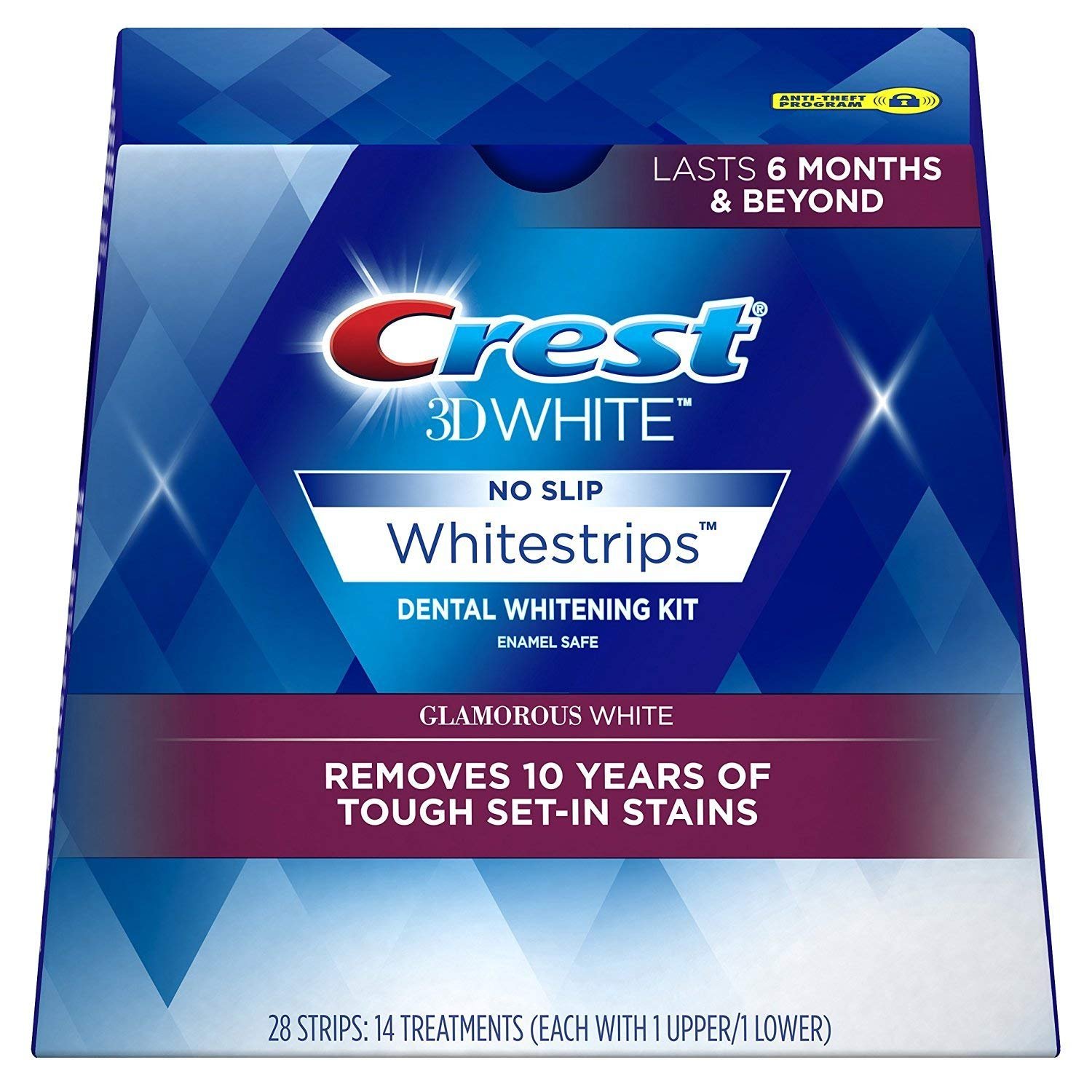 Crest 3D Whitestrips, Professional Effects Plus, Teeth Whitening Strip Kit, 48 Strips (24 Count Pack)