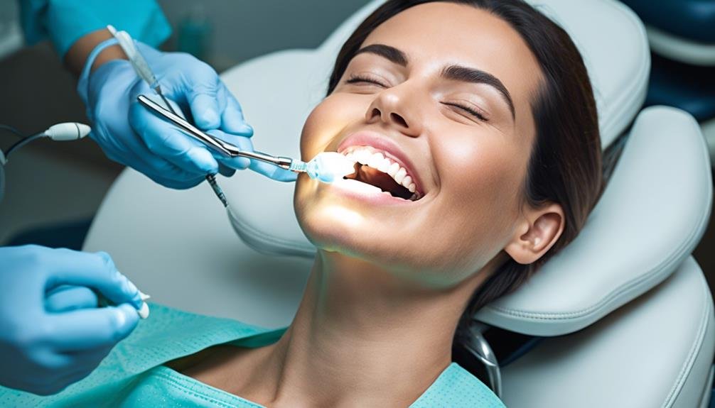 dental bleaching process details