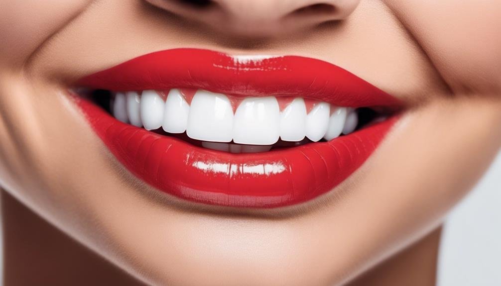 enhanced smile through orthodontic treatment