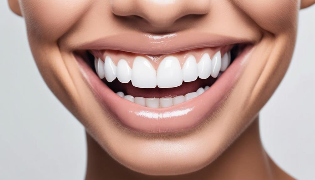 enhanced smile through orthodontic treatment